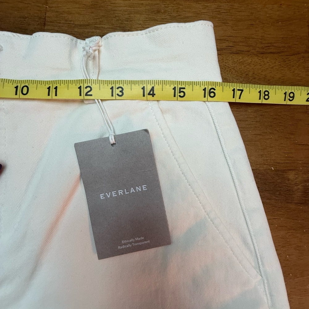 Everlane The Twill Wide-Leg Pants Bone 12 - Picture 4 of 7